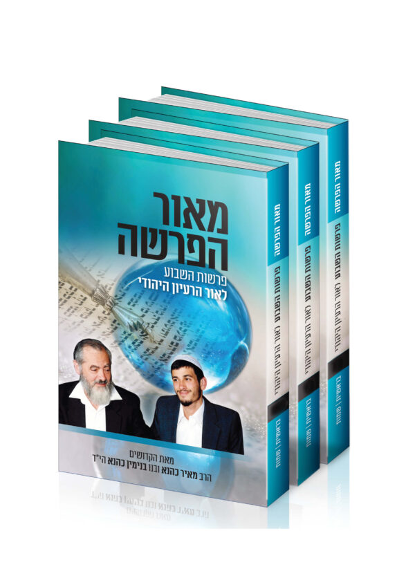 מאור הפרשה - הרב כהנא ובנימין כהנא הי"ד על פרשות השבוע והמועדים